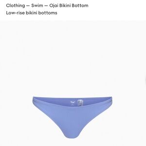 BNWT Aritzia swim bikini bottoms size xs